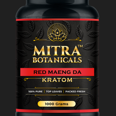 Mitra Botanicals Red Maeng Da – Kratom (1000 Grams Powder)