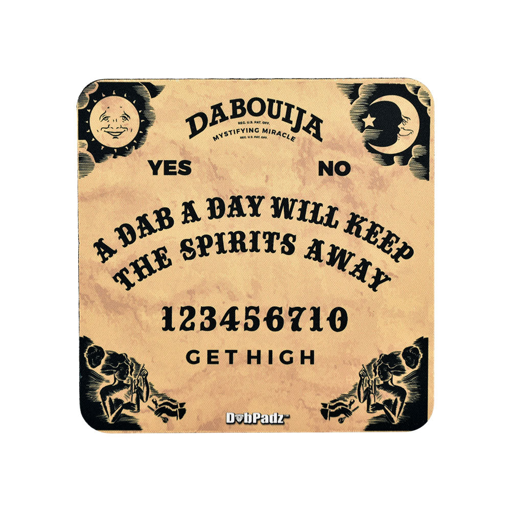 DabPadz Fabric Top Square Dab Mat – Dabouija / 6″ x 6″