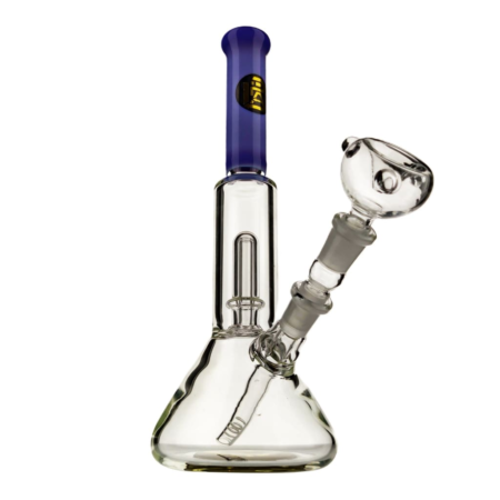 American Glass Water Bong with Layered Tube Design