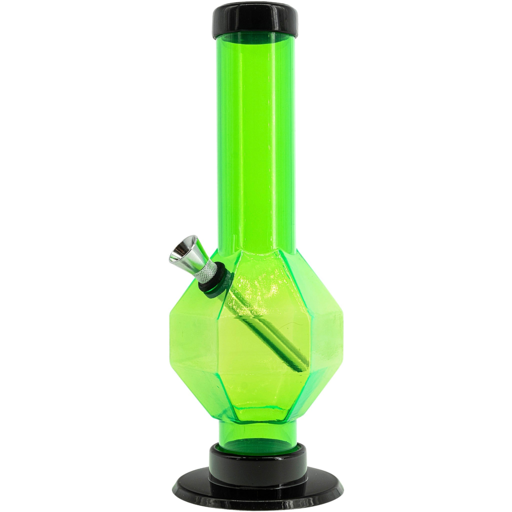 Acrylic Diamond Bong 9-12″  – Multiple Colors
