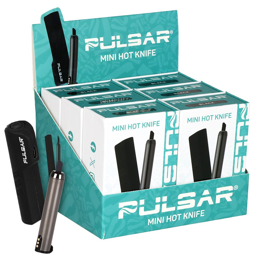 6CT DISPLAY – Pulsar Mini Hot Knife – 180mAh / Black