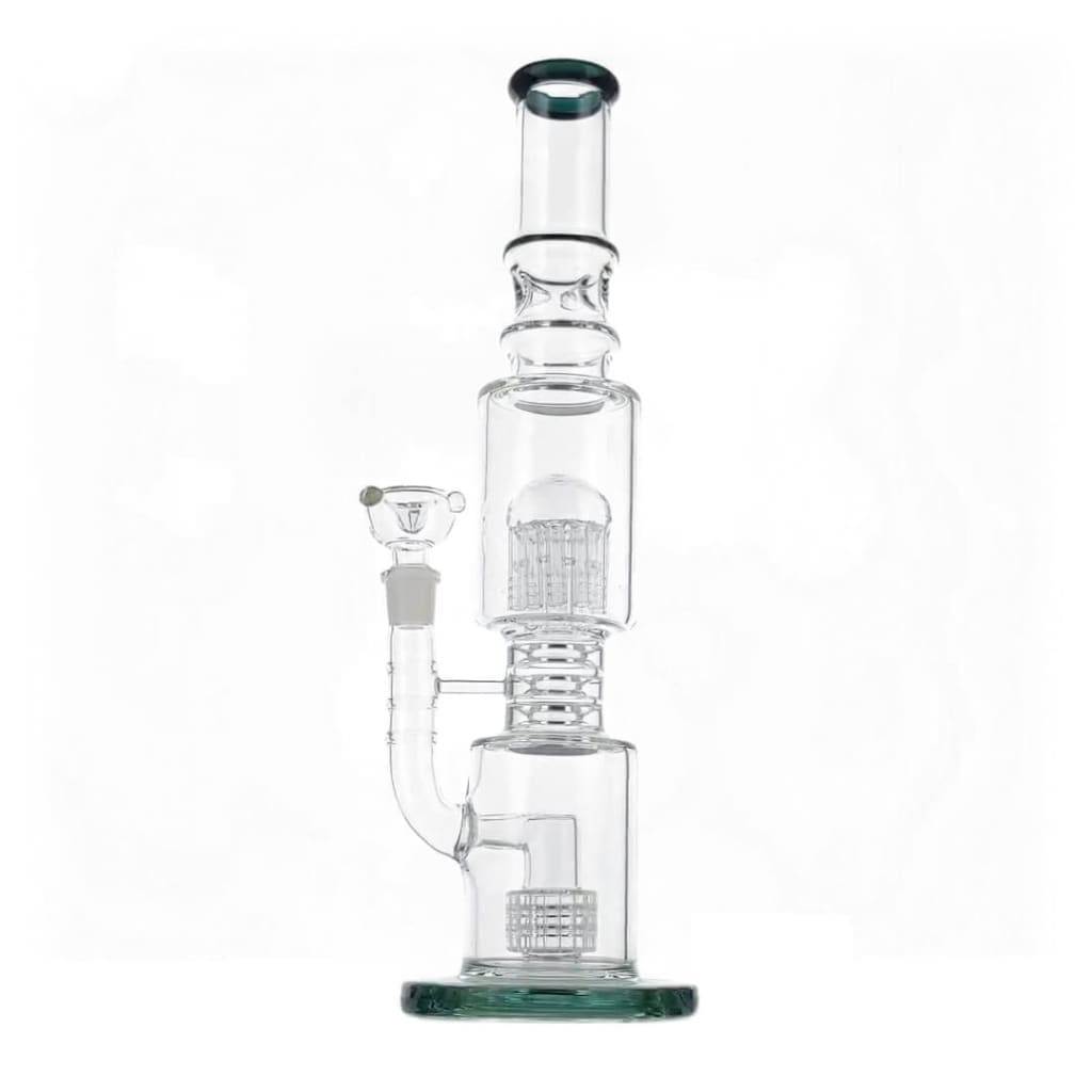 16 Inch American Glass Tree Percolator Bong with Matrix Percolator - Image 13