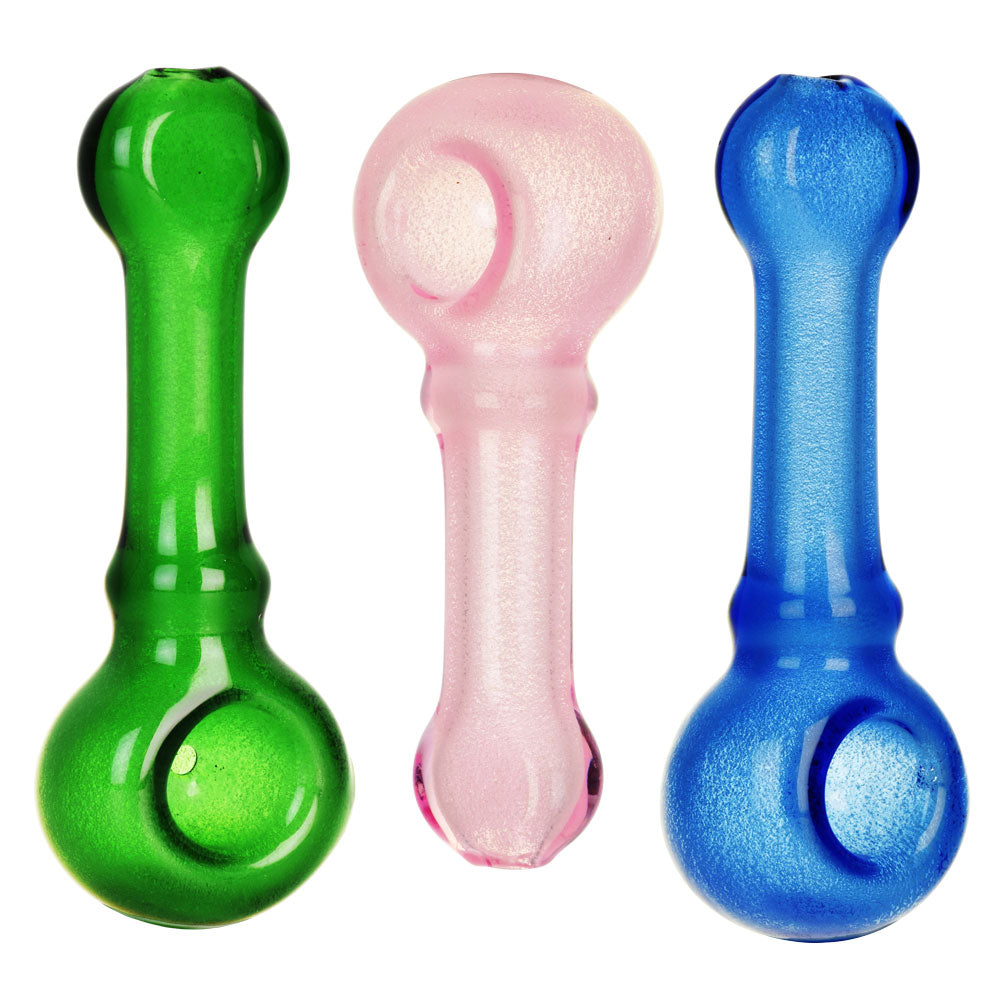 Glow in Dark Color Spoon Pipe – 4.25″ / Colors Vary