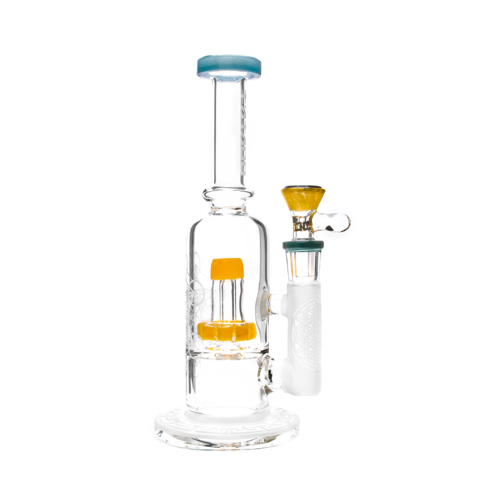Lookah Glass 11″ Straight Tube Capsule Water Pipe