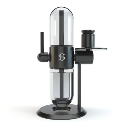 Stündenglass Gravity Hookah Rotating Glass Hookah with Kinetic Motion Activation