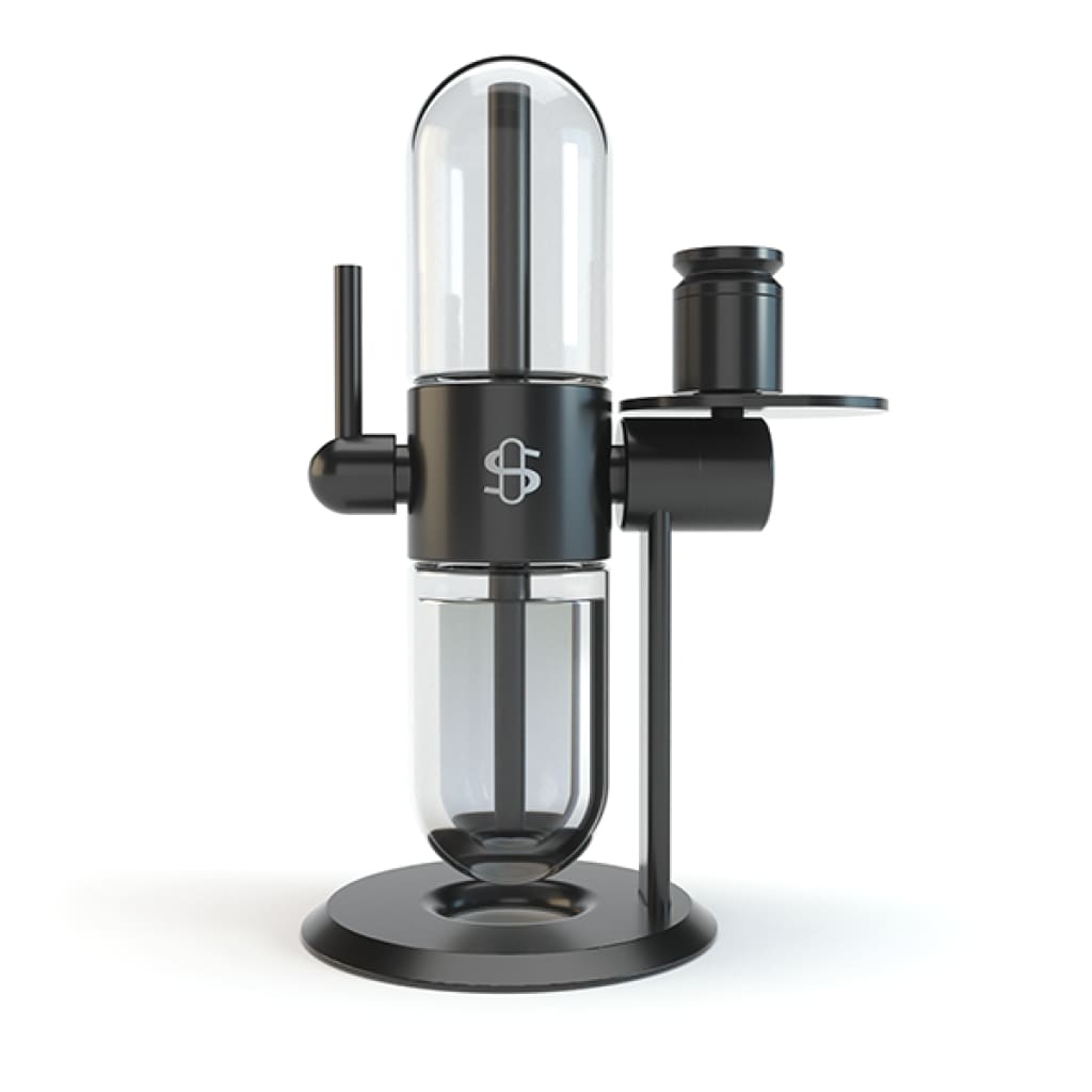Stündenglass Gravity Hookah Rotating Glass Hookah with Kinetic Motion Activation