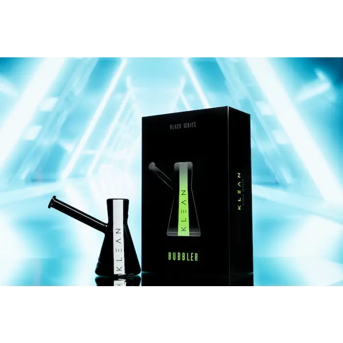 Klean Black Series Heavy Duty Glass Bubbler
