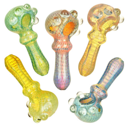 Pulsar Matrix Portal Bubbles Spoon Pipe -4″/ 5pcs