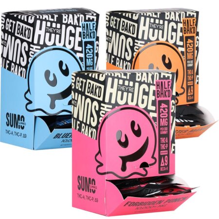 Half Bak’d Sumo THCA, THCP & D8 Gummies