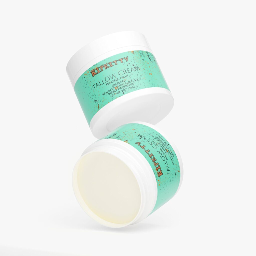 Ripkitty Heavy Rest: Tallow Cream Peaceful Night (2 oz)