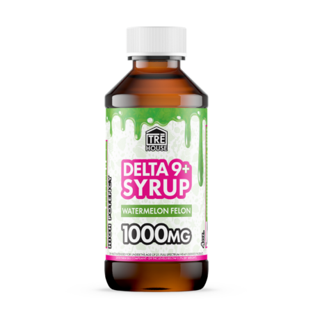 Syrup - Watermelon Felon - 1000mg - Delta 9+ - 4oz