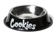 ORIGINAL MINT POWDER COATED STAINLESS STEEL DOG BOWL