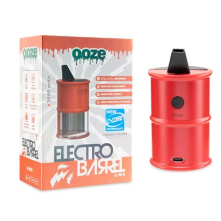 Ooze Barrel Torchless Electric Dab Rig with Onyx Atomizer