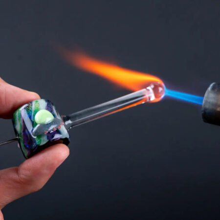 Empire Glassworks Poker Wand Galactic Glass Hand Pipe