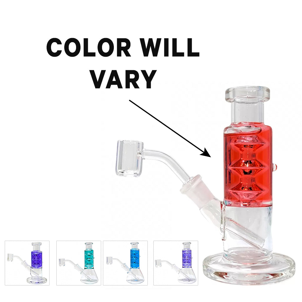 6″ Glycerin Freezable Pedestal Bong (14mm Female Joint)