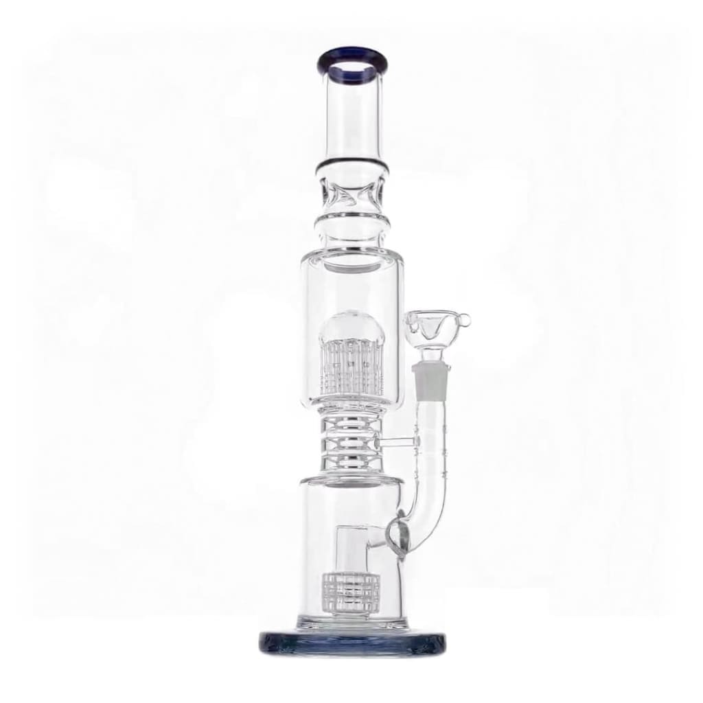 16 Inch American Glass Tree Percolator Bong with Matrix Percolator - Image 2