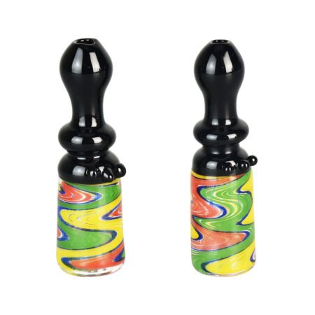Rasta Dream Machine Chillum Pipe - 3.25"