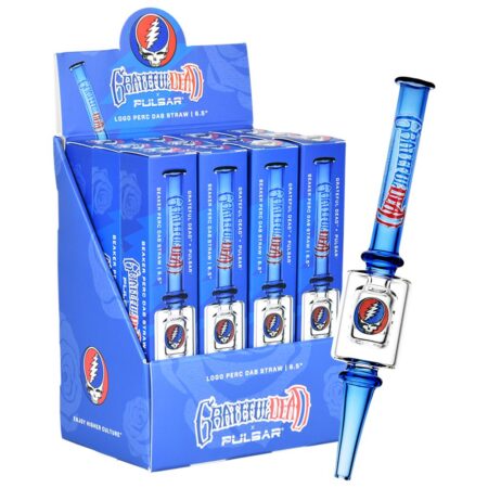 Grateful Dead x Pulsar Steal Your Face Dab Straw | 6.5″