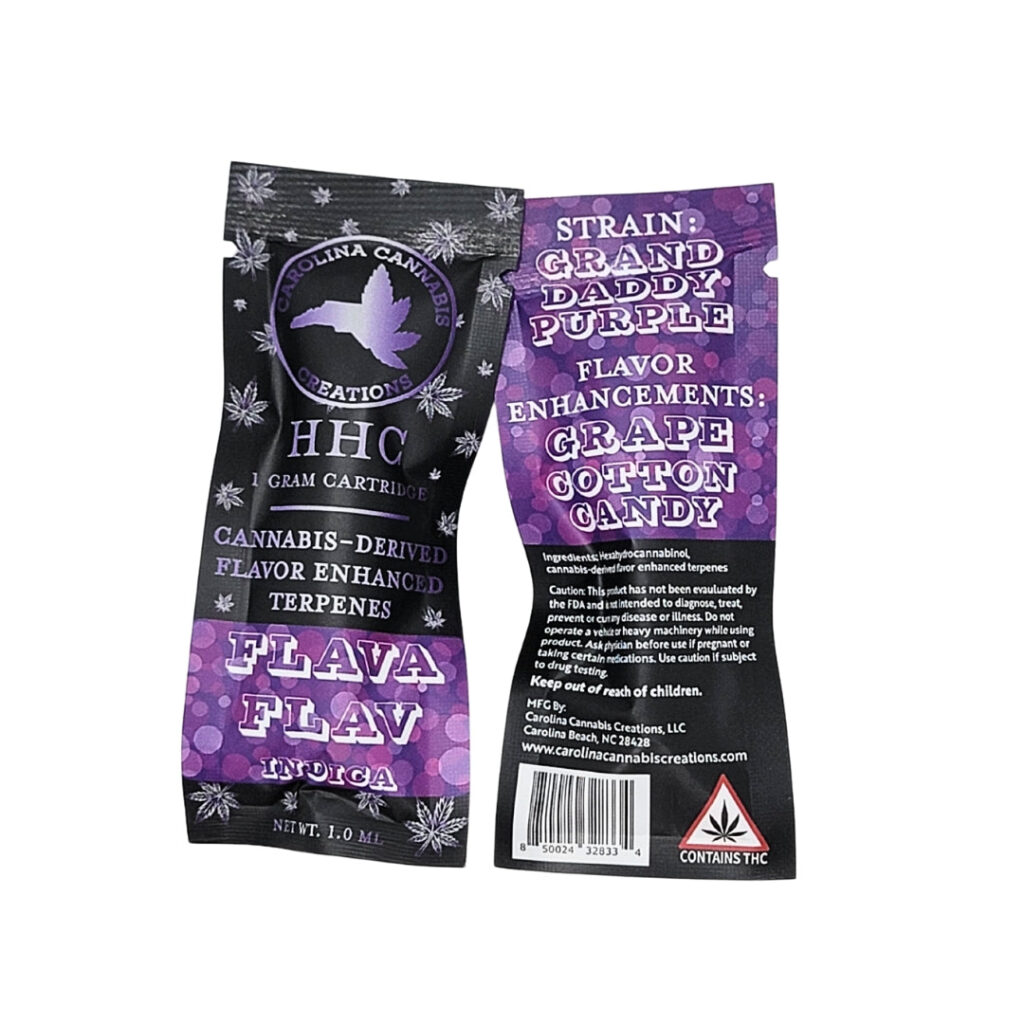 HHC Vape Cartridge 1g – Flava Flav (Indica)