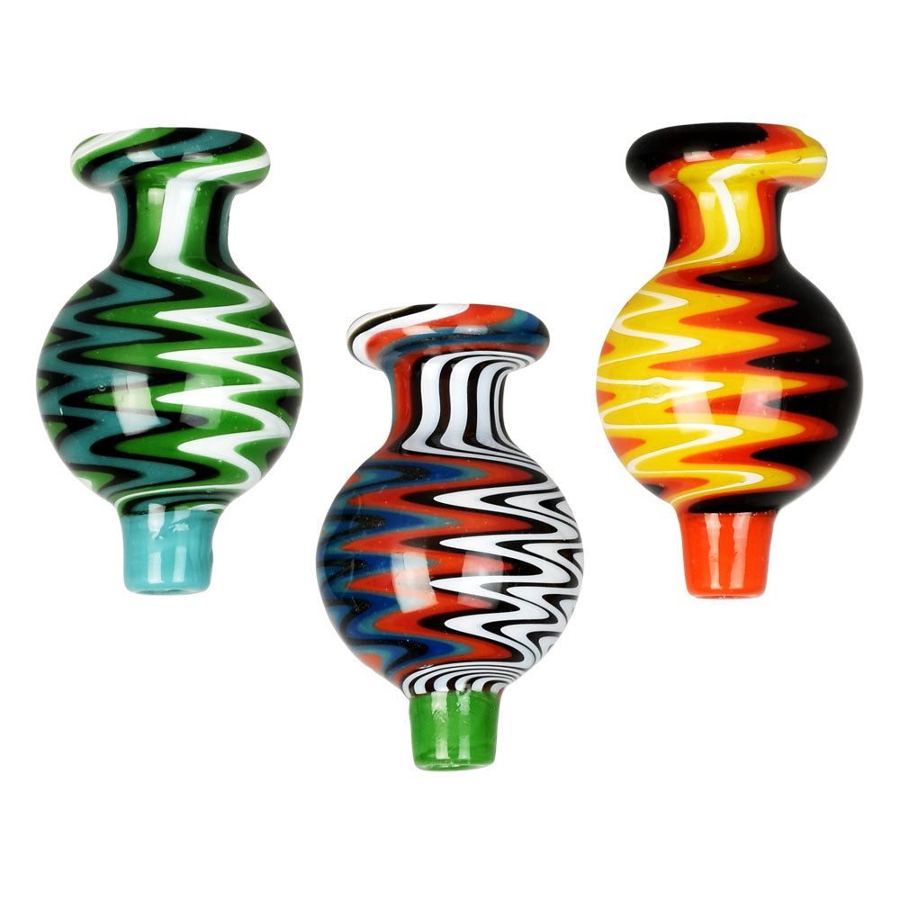 Radio Static Wig Wag Ball Carb Cap – 27mm / Colors Vary