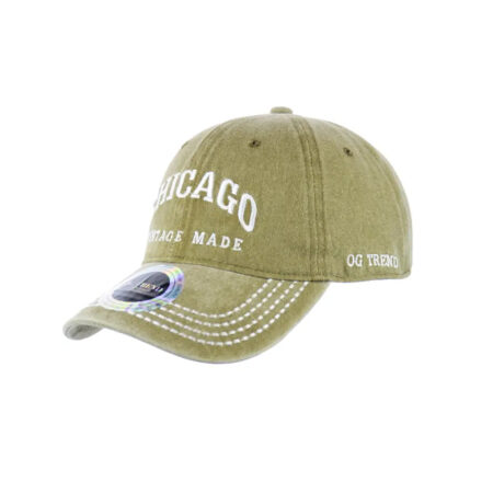Chicago Original Cotton Buckle Hat Comfortable and Durable - MOSS