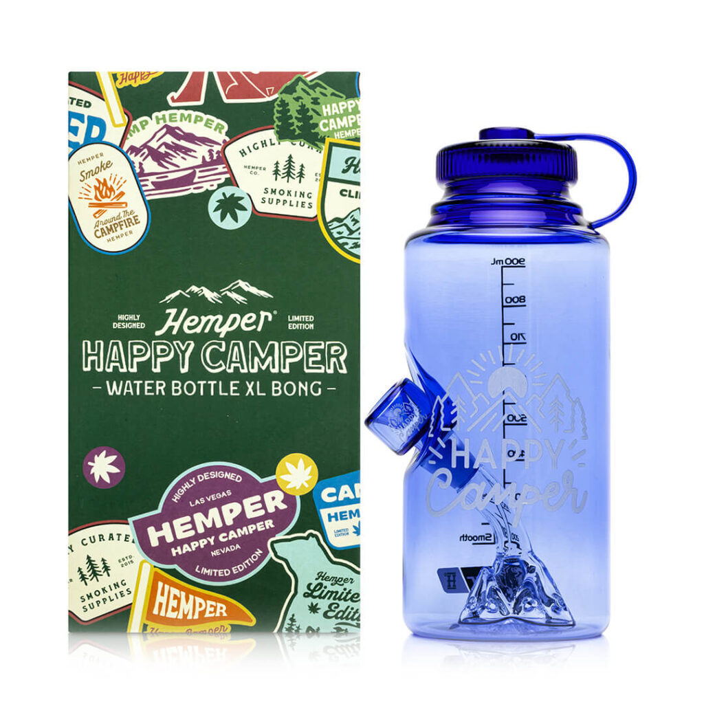 Happy Camper Waterbottle XL Bong