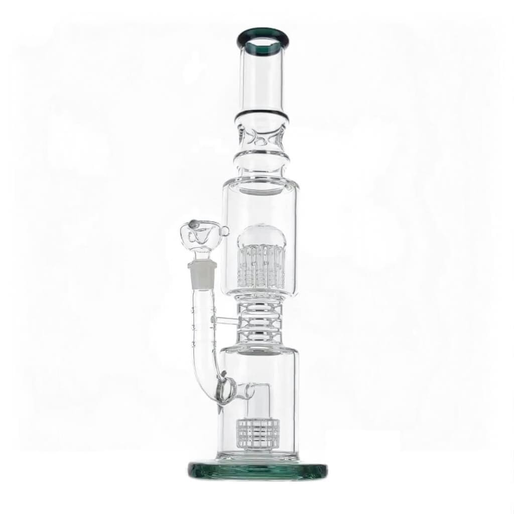 16 Inch American Glass Tree Percolator Bong with Matrix Percolator - Image 12