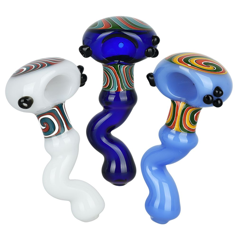 Blessed Oblivion Glass Hand Pipe – 5″ / 10ct
