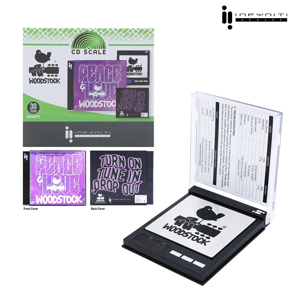 Woodstock CD – 500g X 0.1g