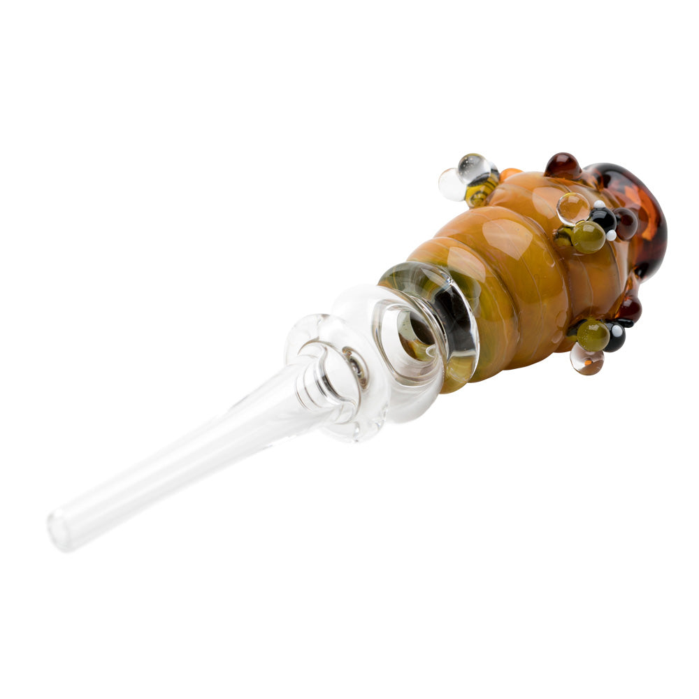 Empire Glassworks – Beehive Honey Straw – 5″