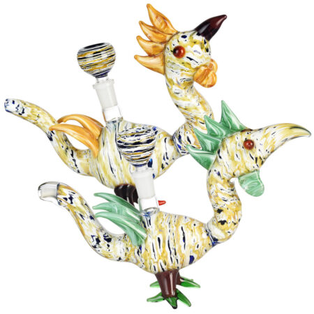 Spicy Chicken Clucker Hand Pipe - 7"/14mm F/Color Vary