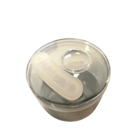 Glass Stash Jar 3.5 Inch for Glass Hand Pipe and Vaporizers