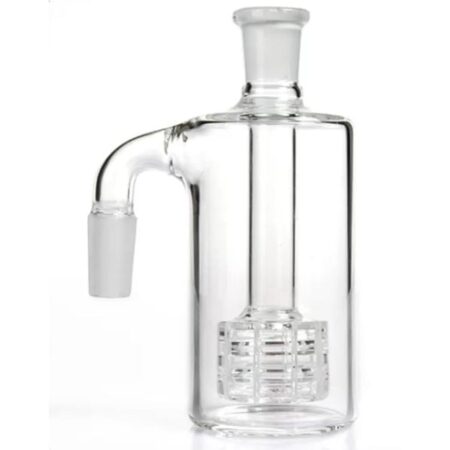 Handmade 14mm Ash Catcher With Matrix Perc By Glass City Pipes