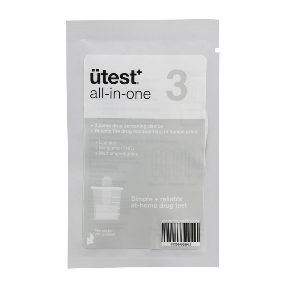 UTest 3 Panel Drug Screen Test – THC/COC/METH