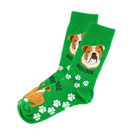 Unisex Bulldog Socks with Unique Fun Design