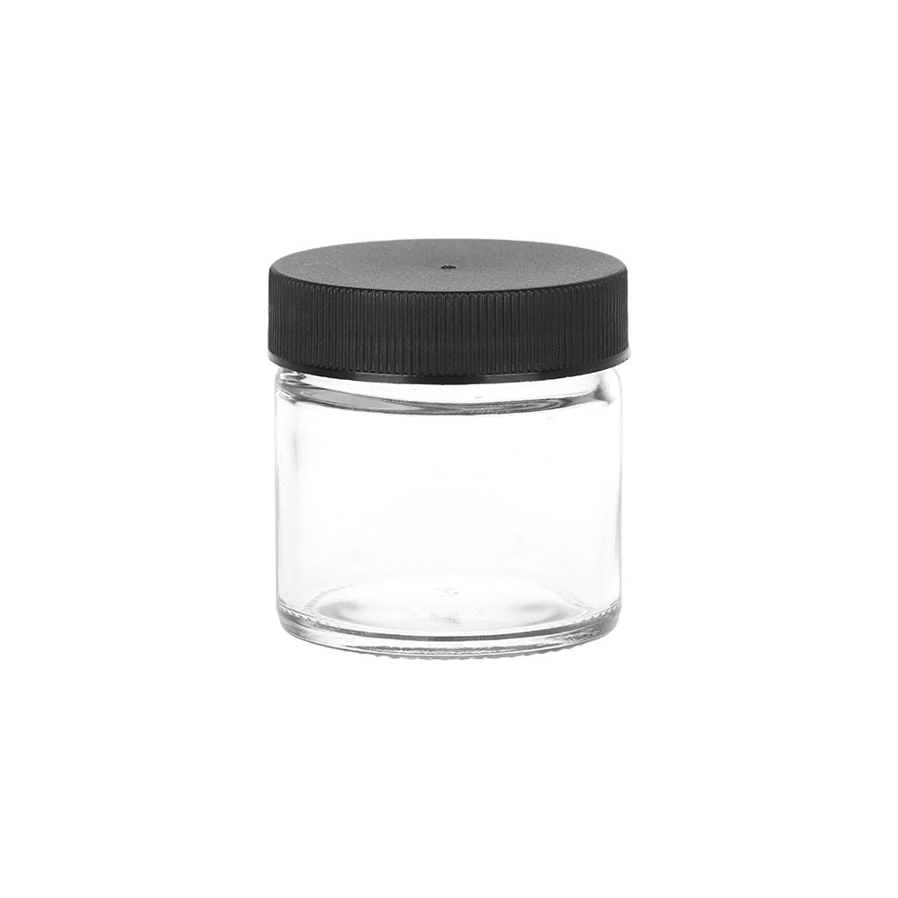 Clear Screw-Top Jar – 1.7″ x 1.7″/ X-Small