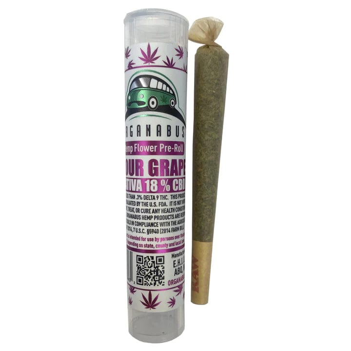 Sour Grape Sativa 17% Pre-Roll