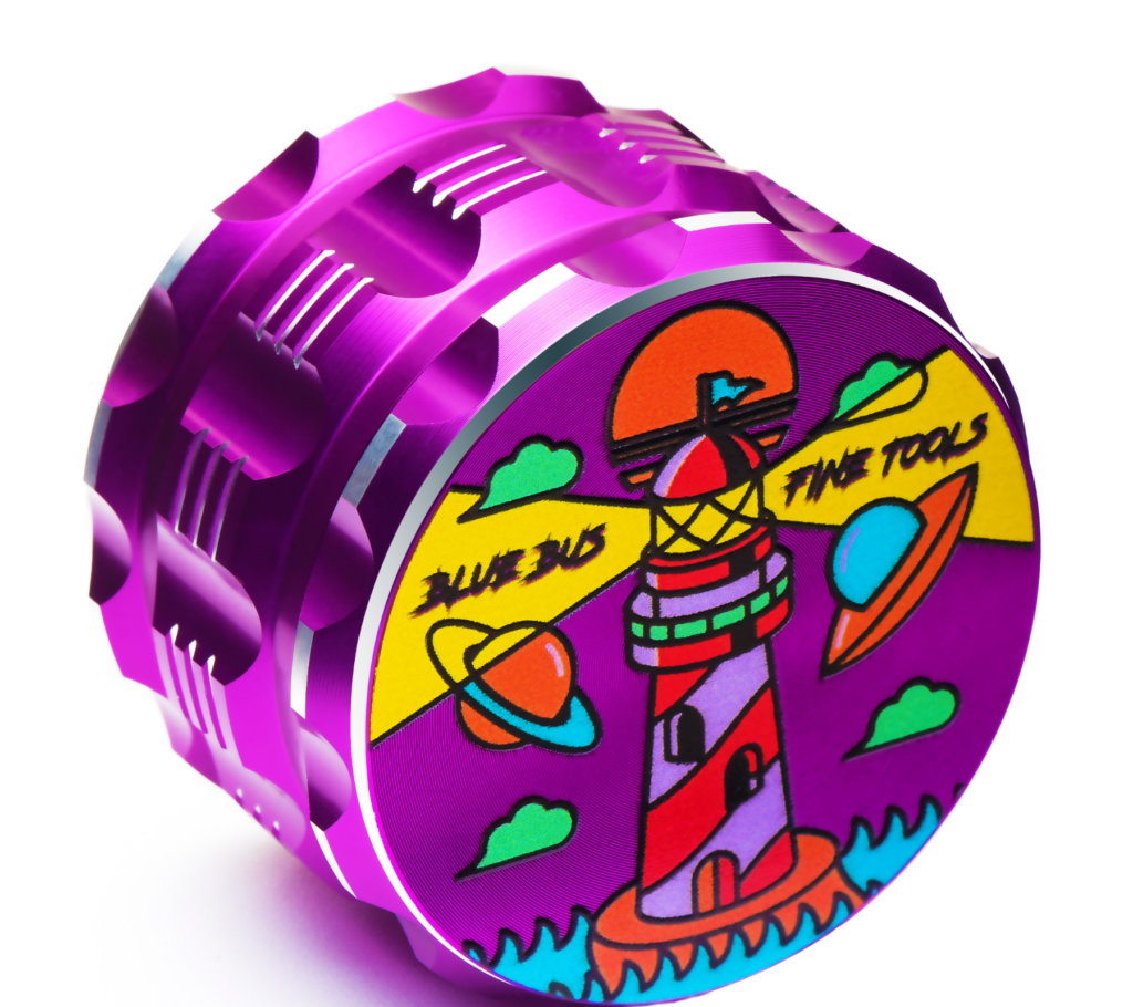 GA 2.5 Inch Grinder Purple (Old School Edition)