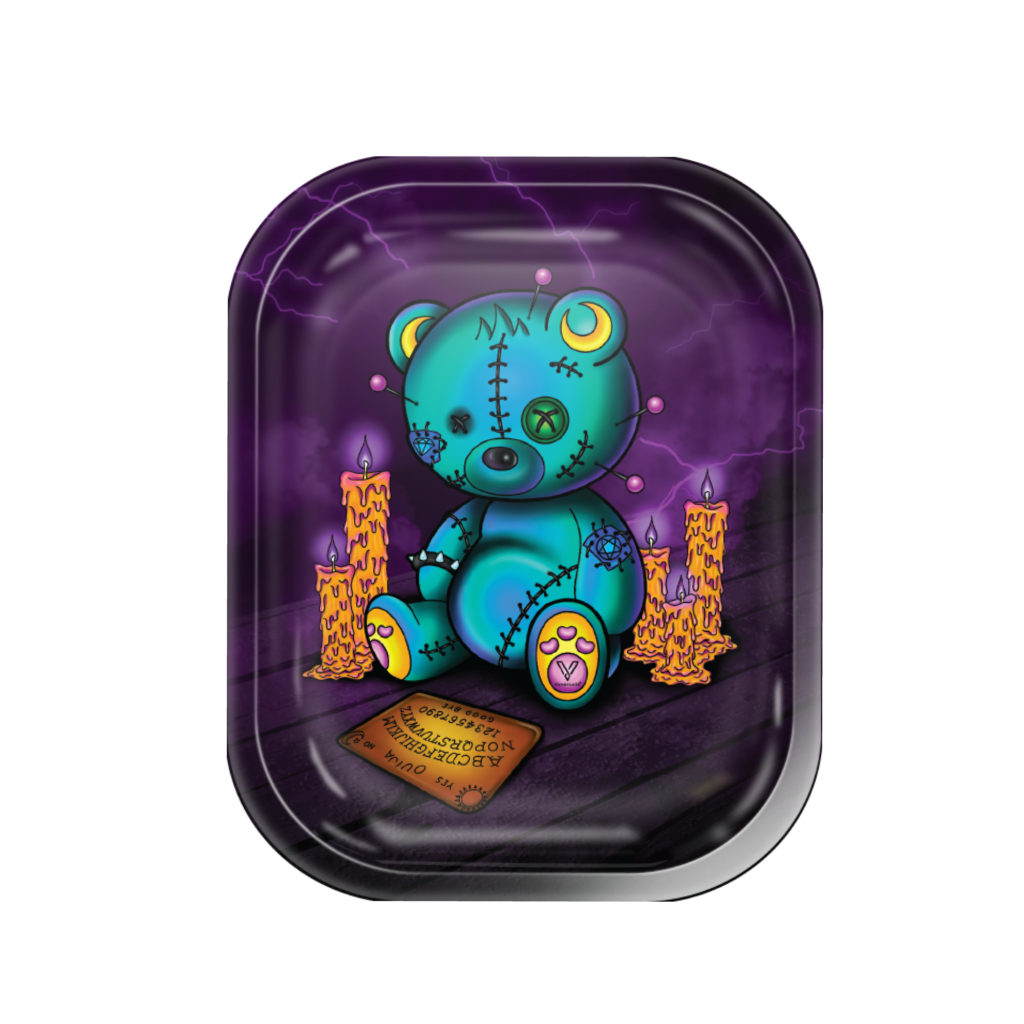 Ouija Bear Metal Rollin’ Tray