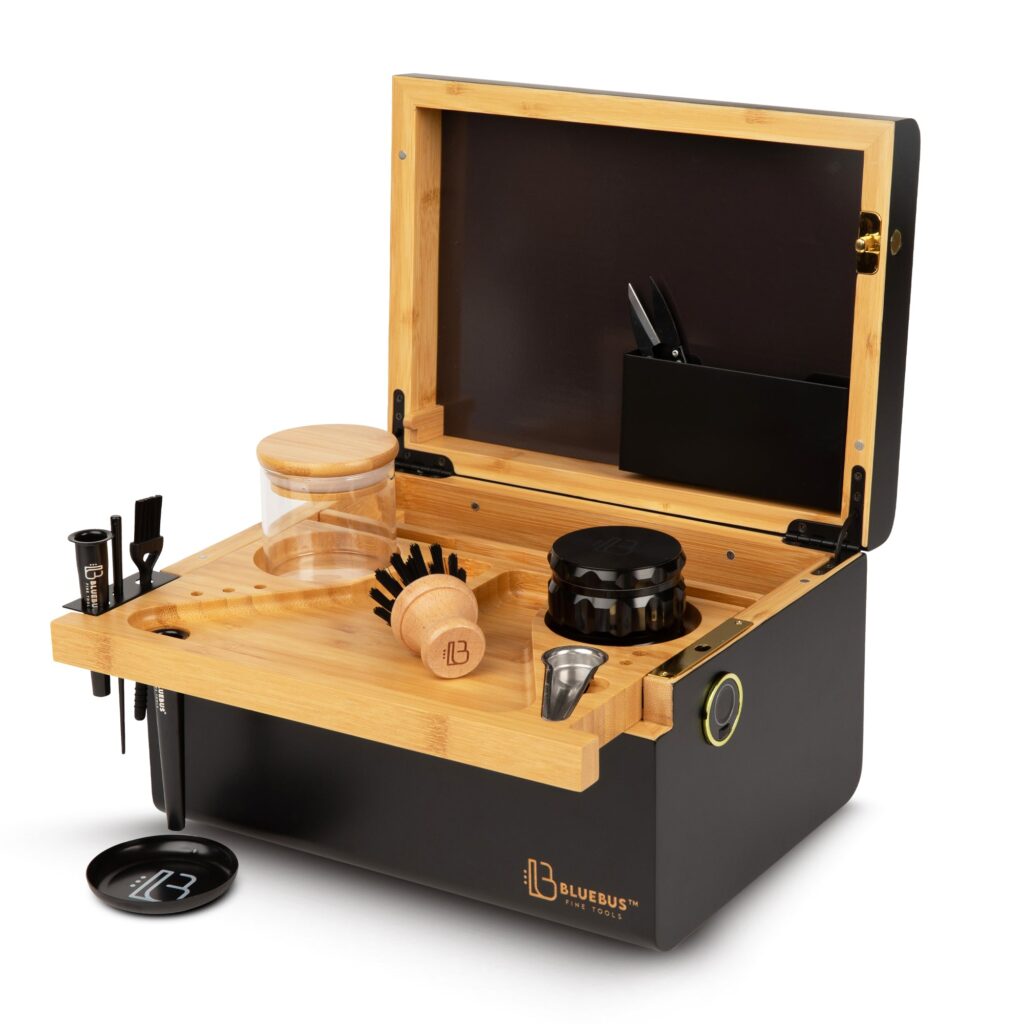 DISCOVERY 2.0 Storage Stash Box with Fingerprint Lock (Black)