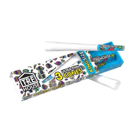 Pre Roll Cones - 3 Pack - King Size Slim - Ultra Thin - (24 x 24 Packs) 576pc MC