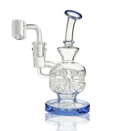 Glass Ball Recycler with Borosilicate Glass Body and Diffuser Filter