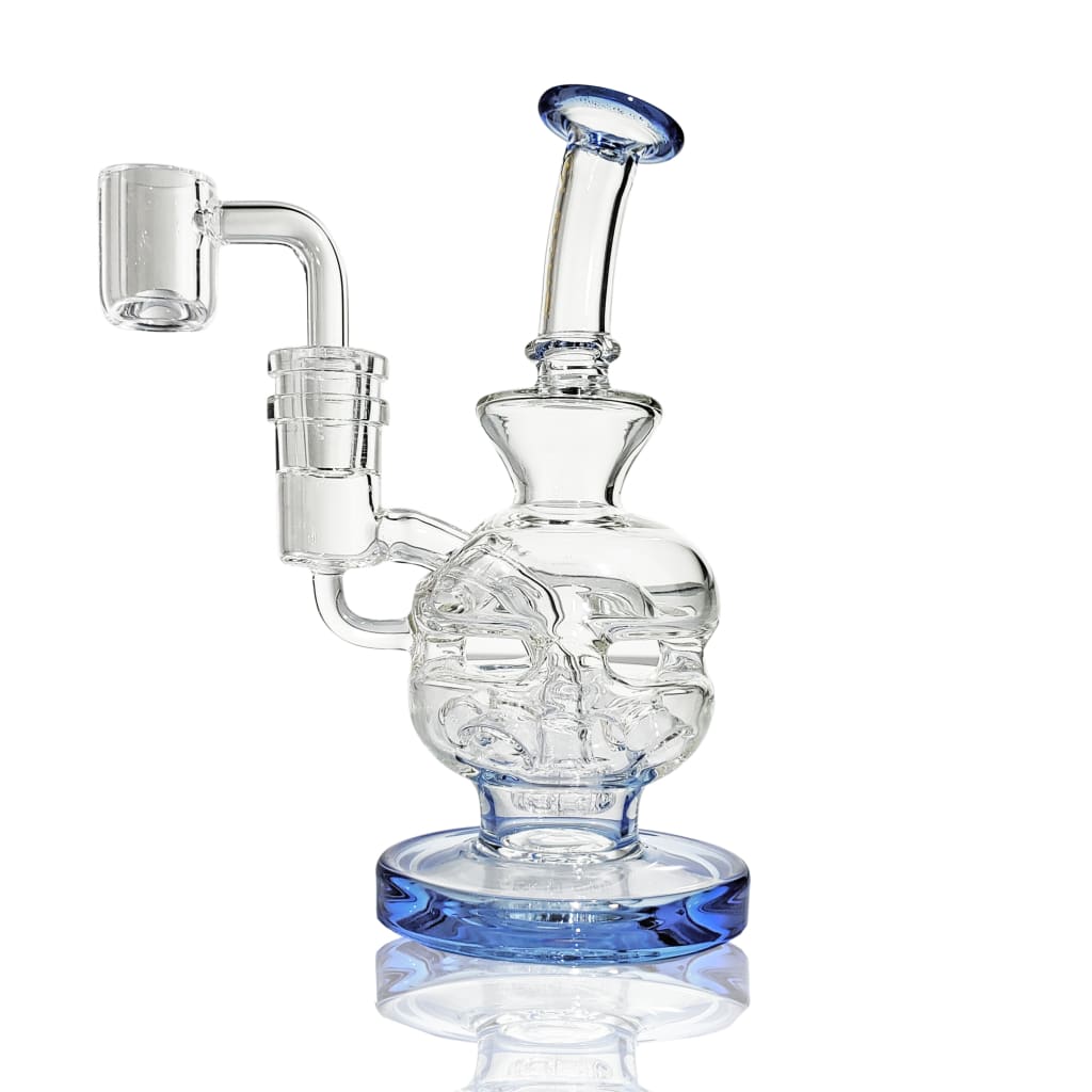 Glass Ball Recycler with Borosilicate Glass Body and Diffuser Filter
