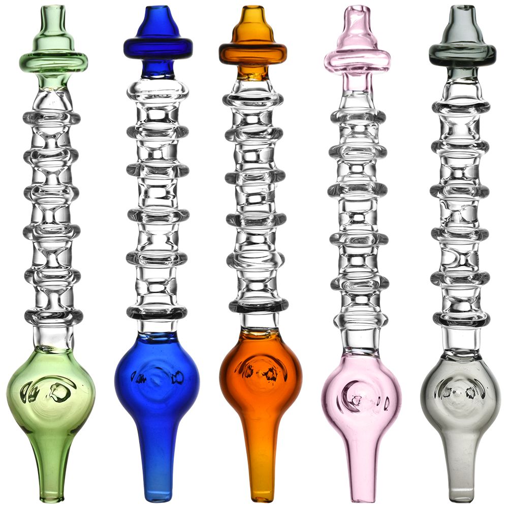 Rings of Enlightenment Glass Dab Straw – 6″ / 5ct