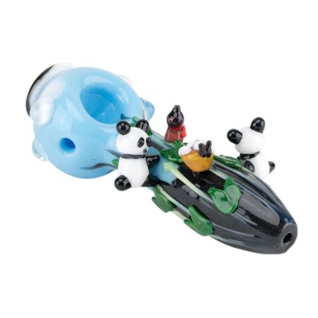 Climbing Pandas Glassworks Spoon Pipe