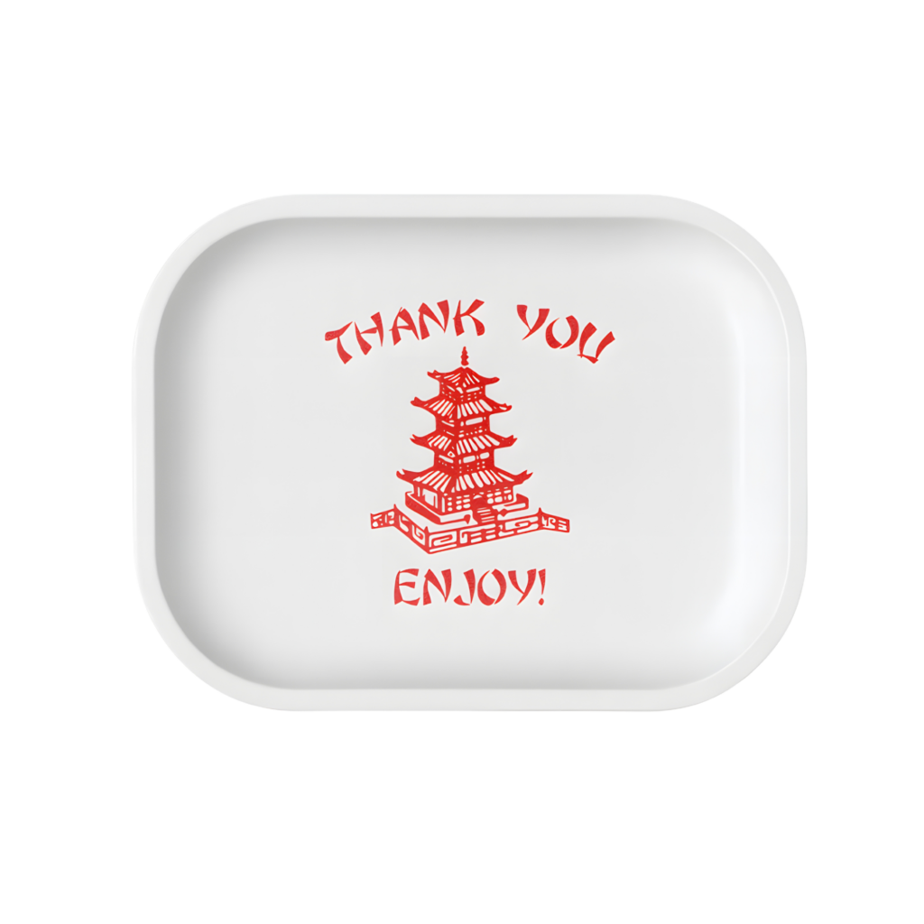 Takeaway Metal Rollin’ Tray