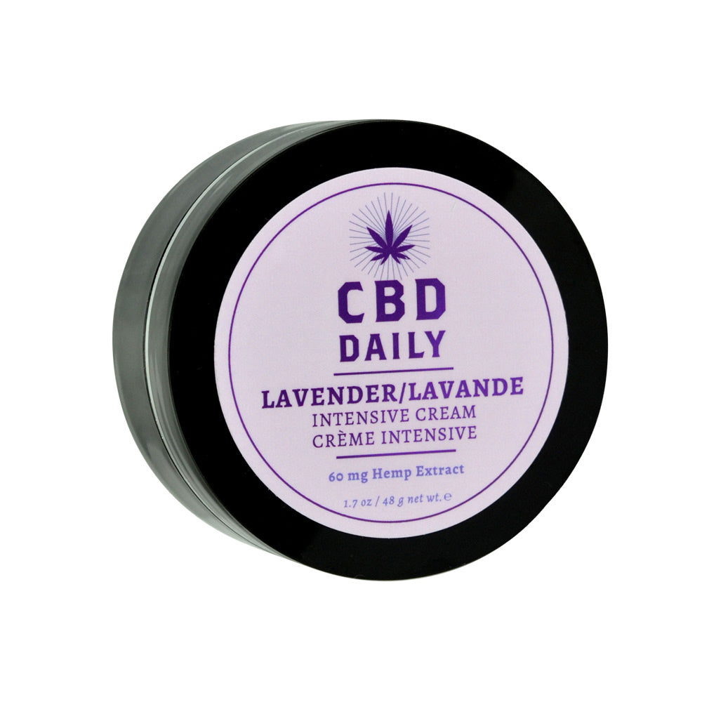 Earthly Body CBD Daily Intensive Cream – Lavender / 1.7oz