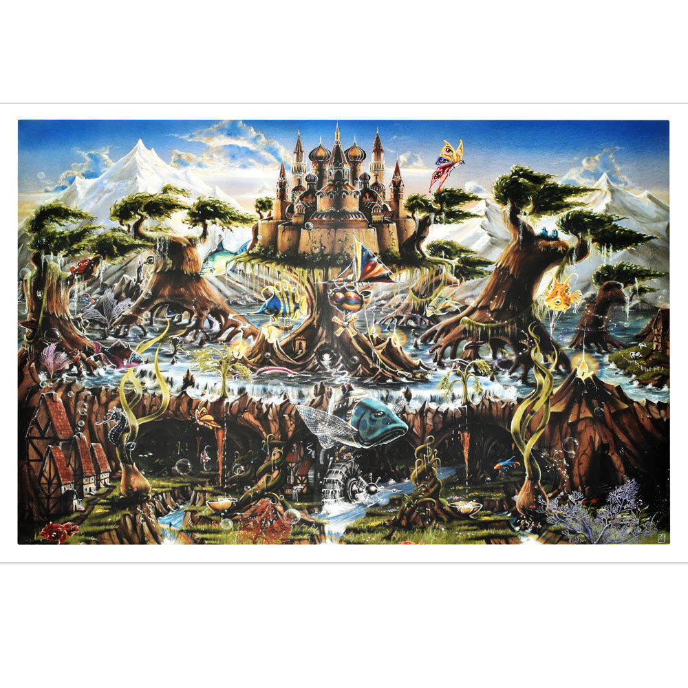 Aquatic Balance Poster | 36″ x 24″