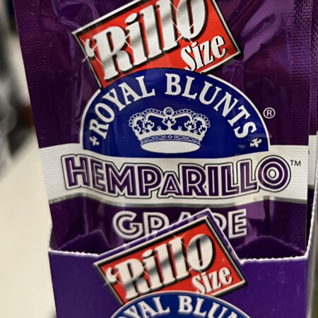 Royal Blunts Hemparillo Organic Natural 4 Wraps (3 Count) Grape Flavor