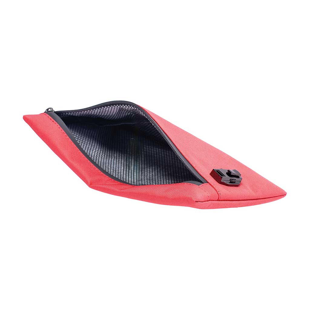 11IN X 6IN SMELLPROOF POUCH - LIVING CORAL PINK - Image 3